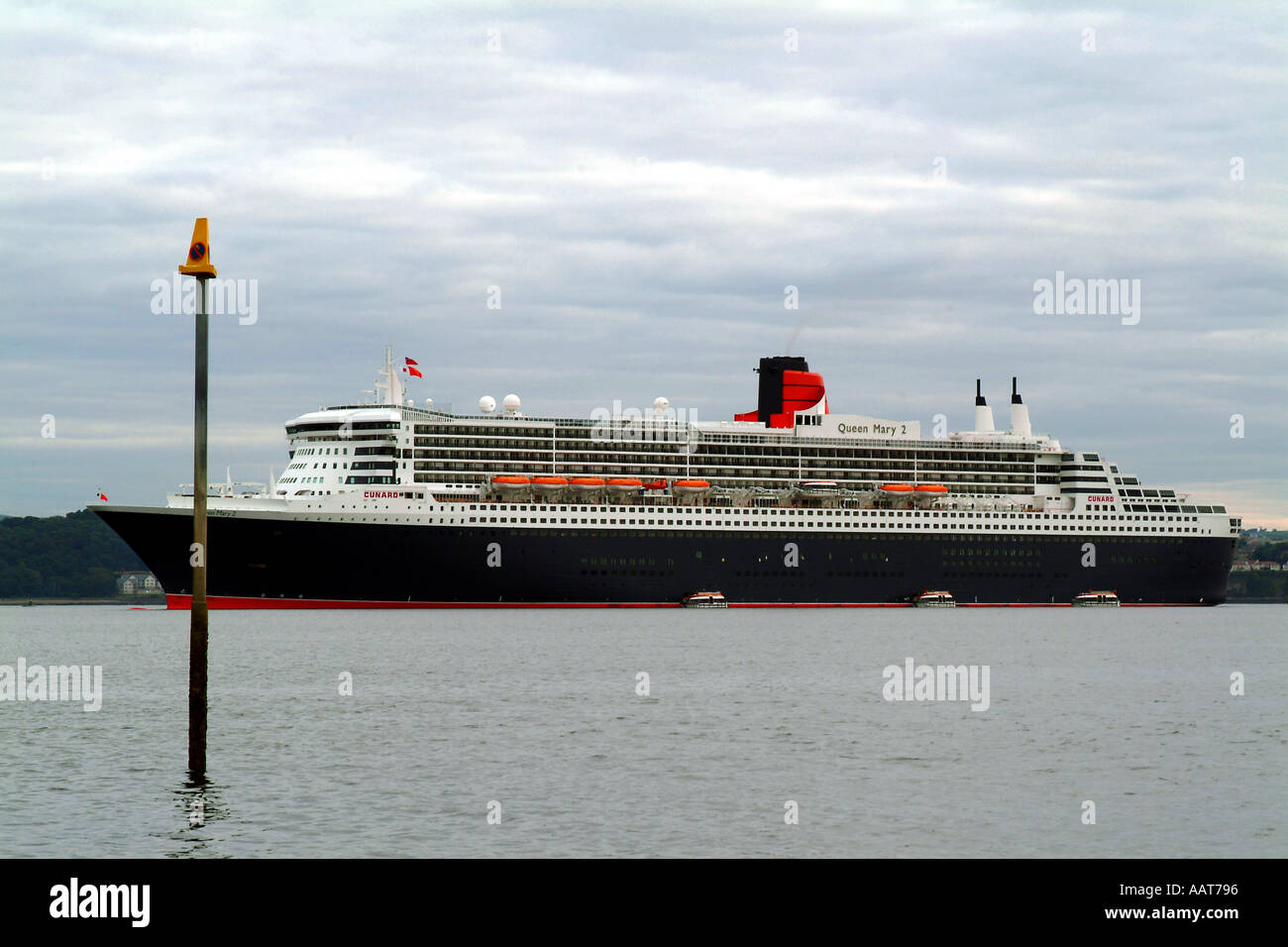 Queen Mary Two QM2  Stock Photo