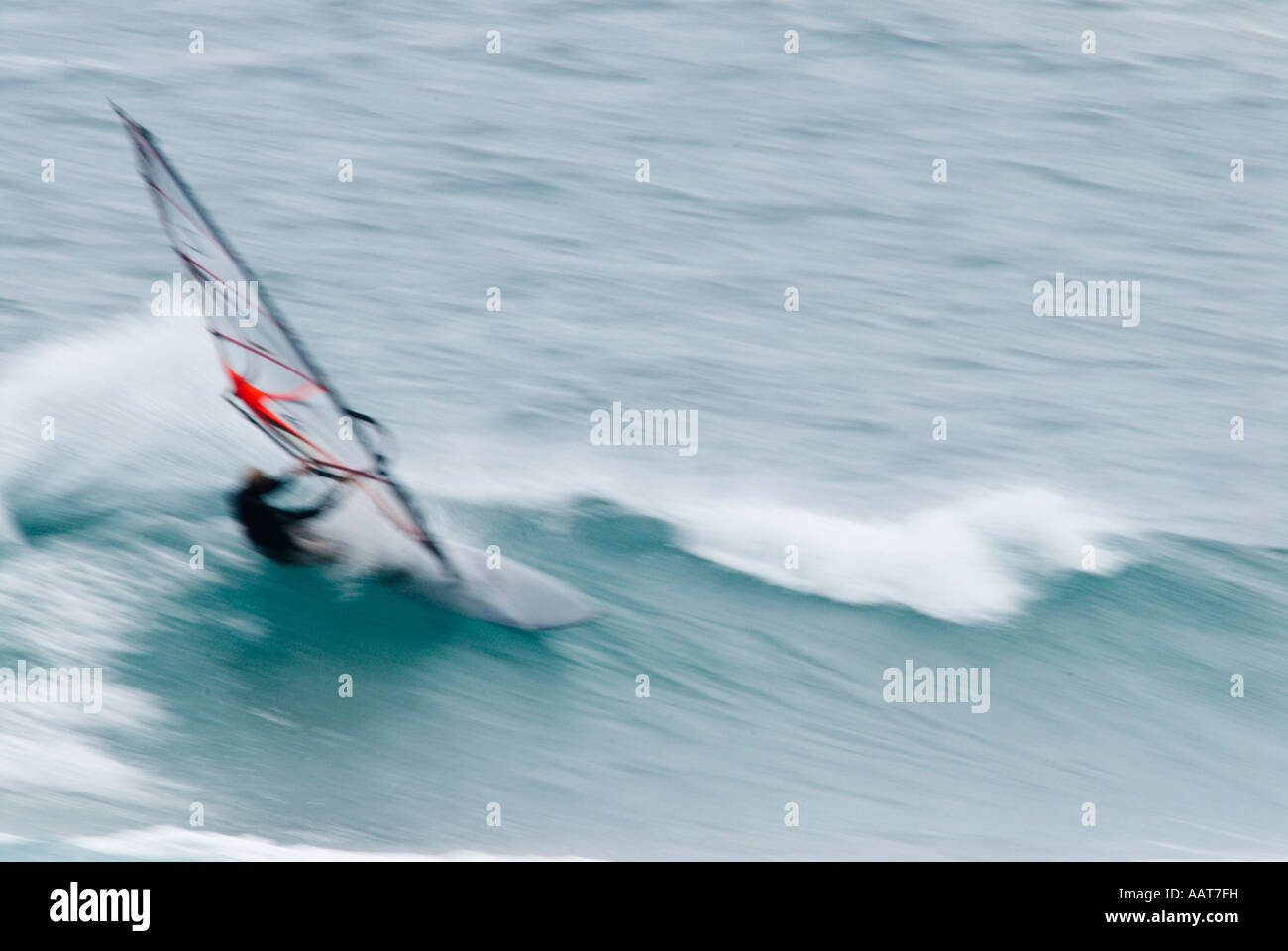 Windsurfing, Kauai, Hawaii Stock Photo Alamy