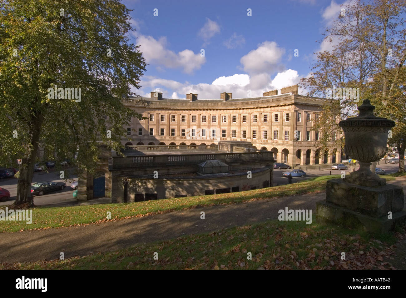 The Crescent Buxton Derbyshire UK Stock Photo