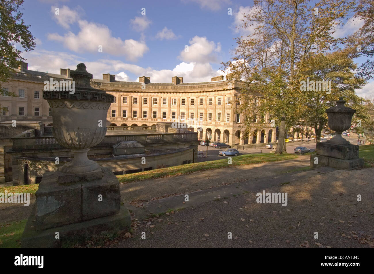 The Crescent Buxton Derbyshire UK Stock Photo