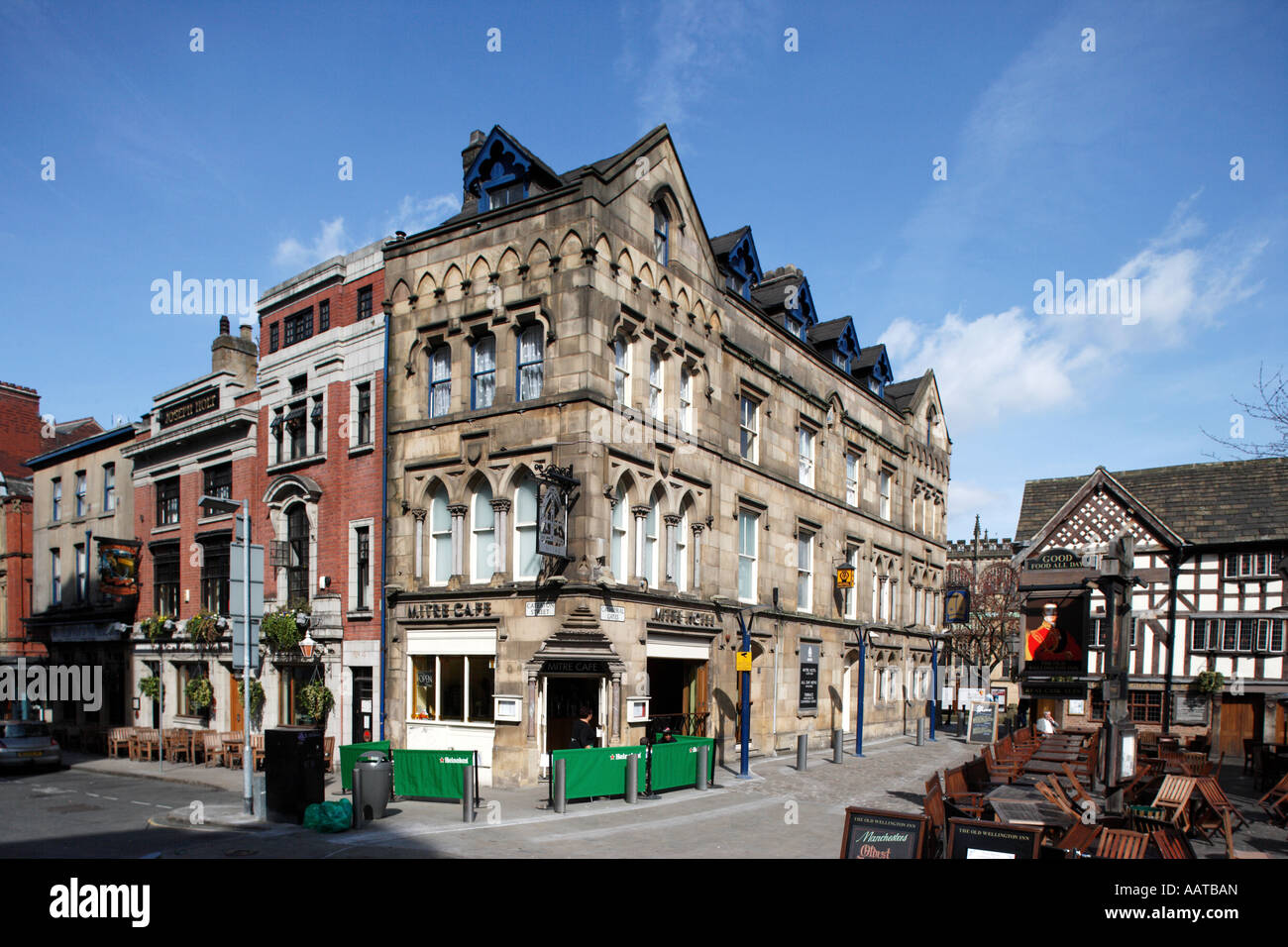 The Mitre hotel in Manchester UK Stock Photo