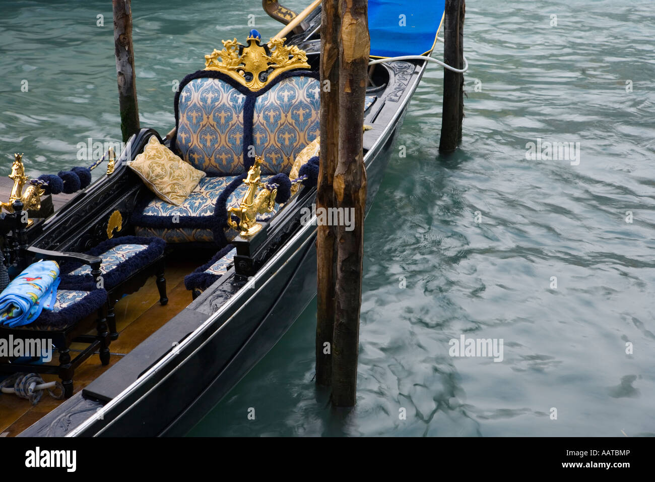 Venice Italy The Grand Canal with Gondolas Stock Photo - Alamy