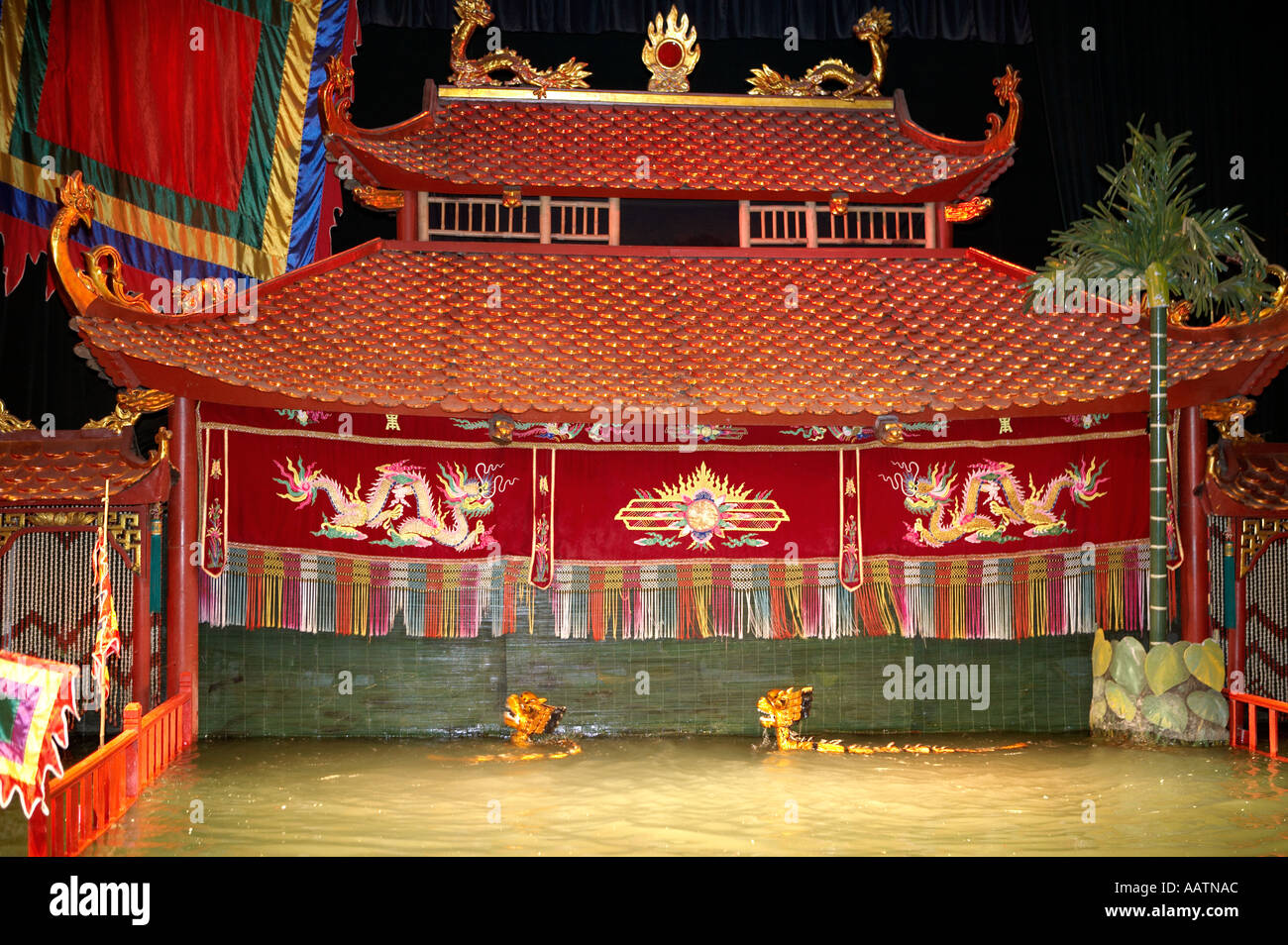 Thang Long Puppet Theatre Hanoi Vietnam Stock Photo Alamy