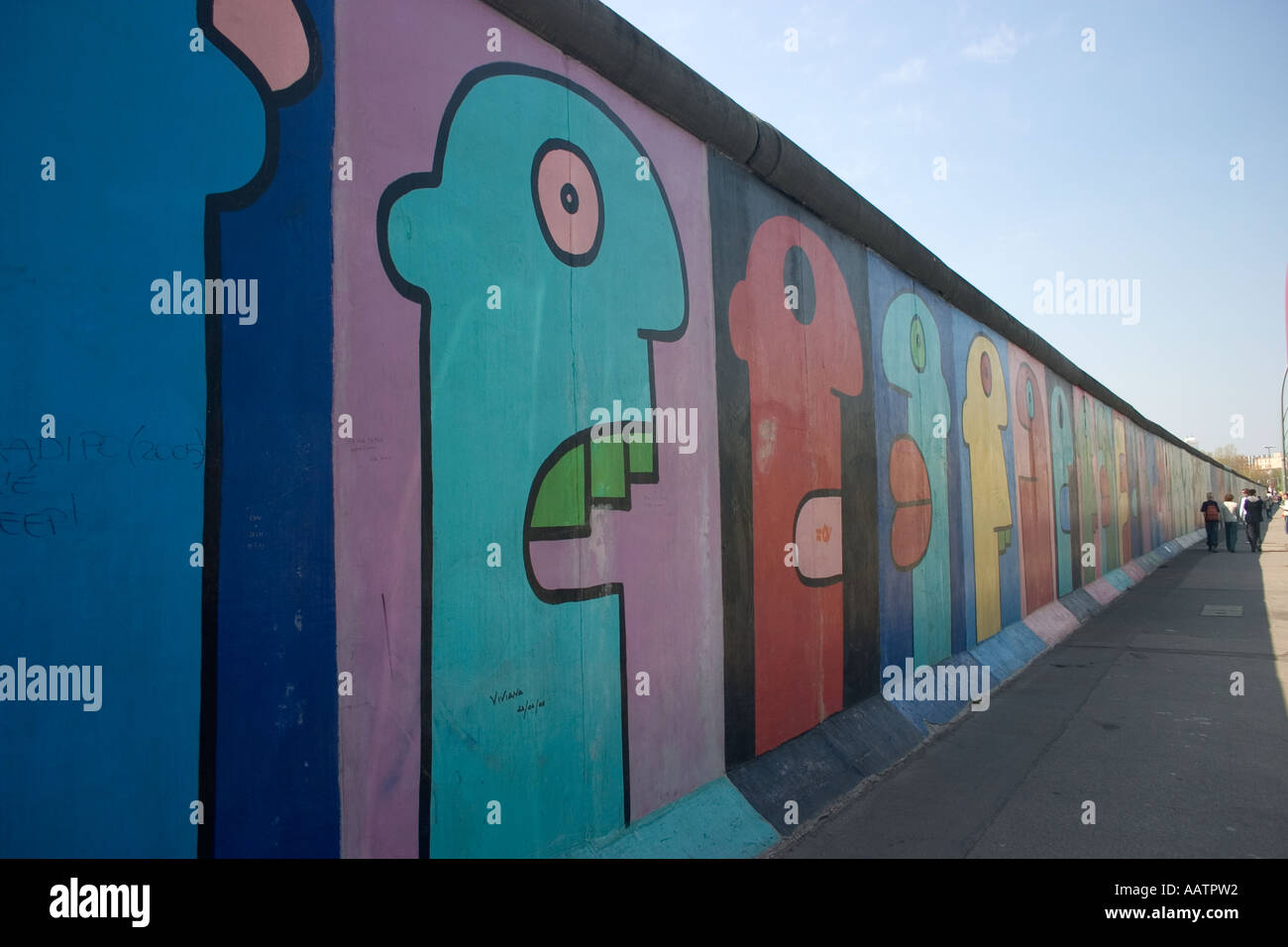 Berlin Wall East Side Gallery Stock Photo Alamy