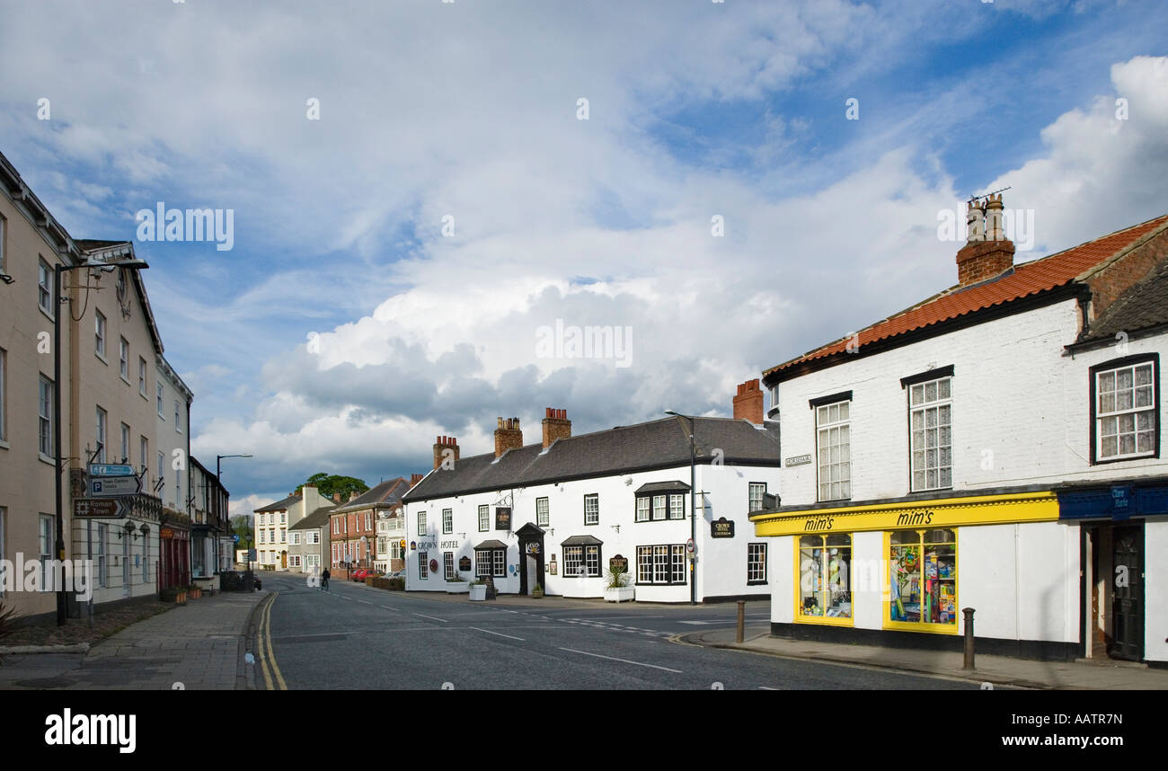 Horsefair Boroughbridge a small North Yorkshire Town adjoining the A1