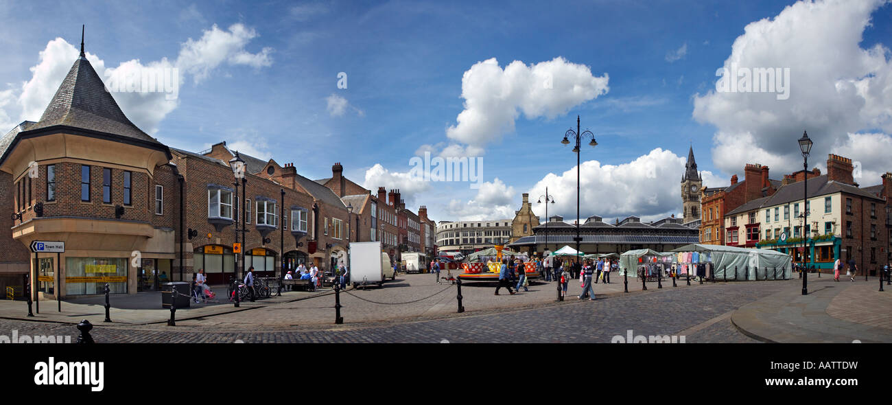 Darlington Town Centre in the Tees Valley North East England Stock Photo