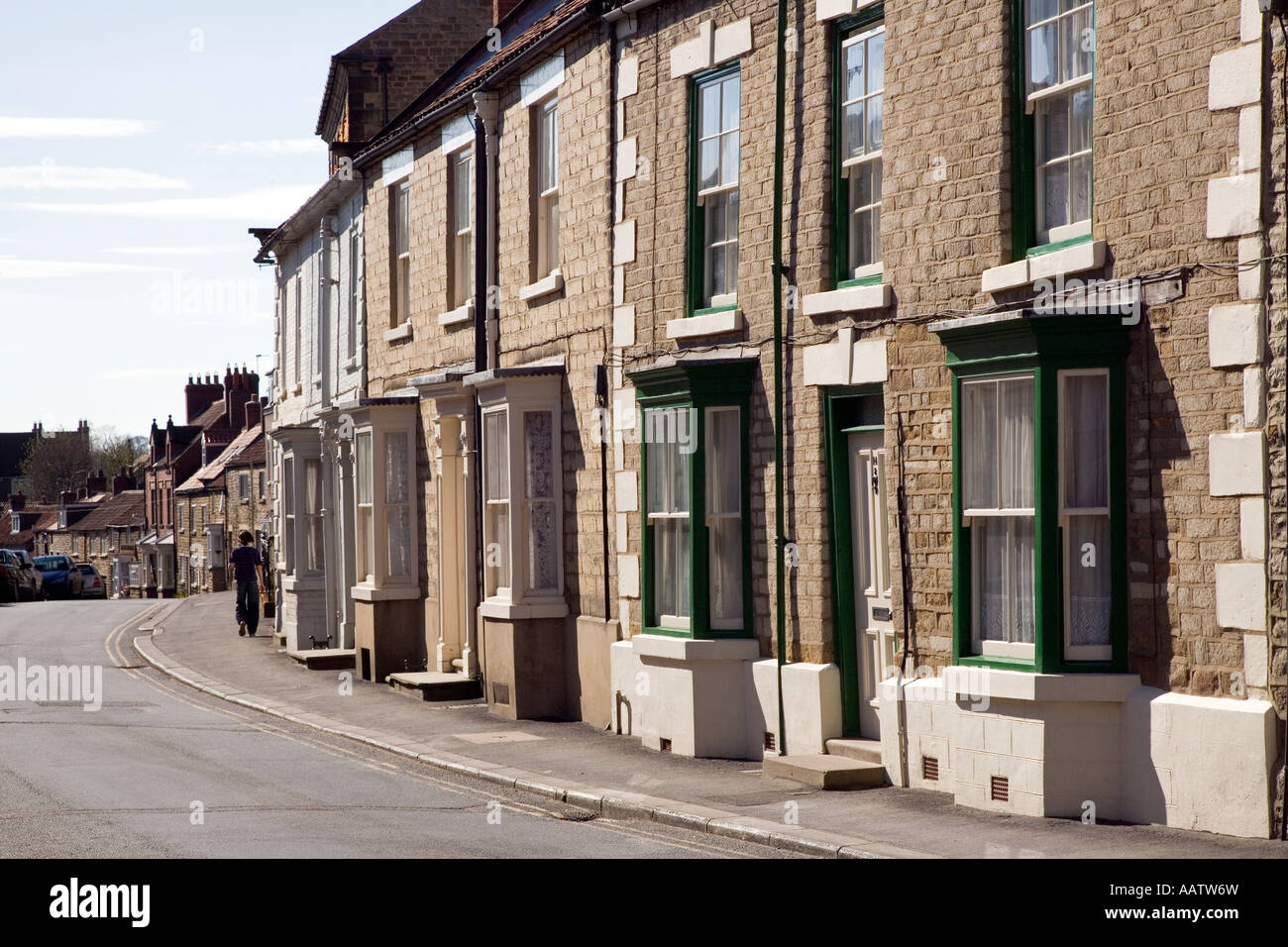 West End Kirkbymoorside North Yorkshire Market Town Stock Photo Alamy