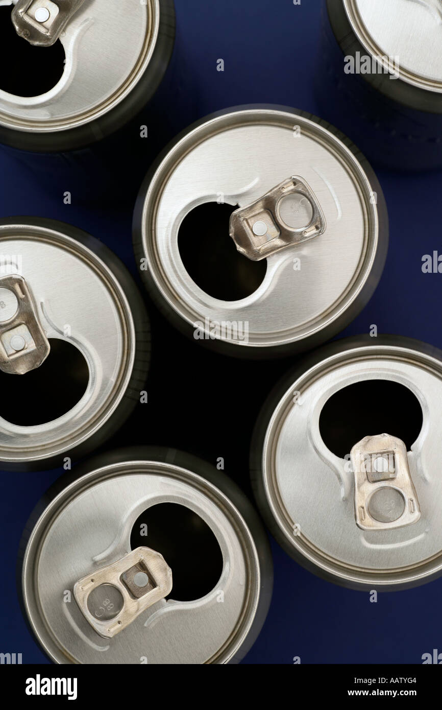 Ring Pull Cans Stock Photo Alamy