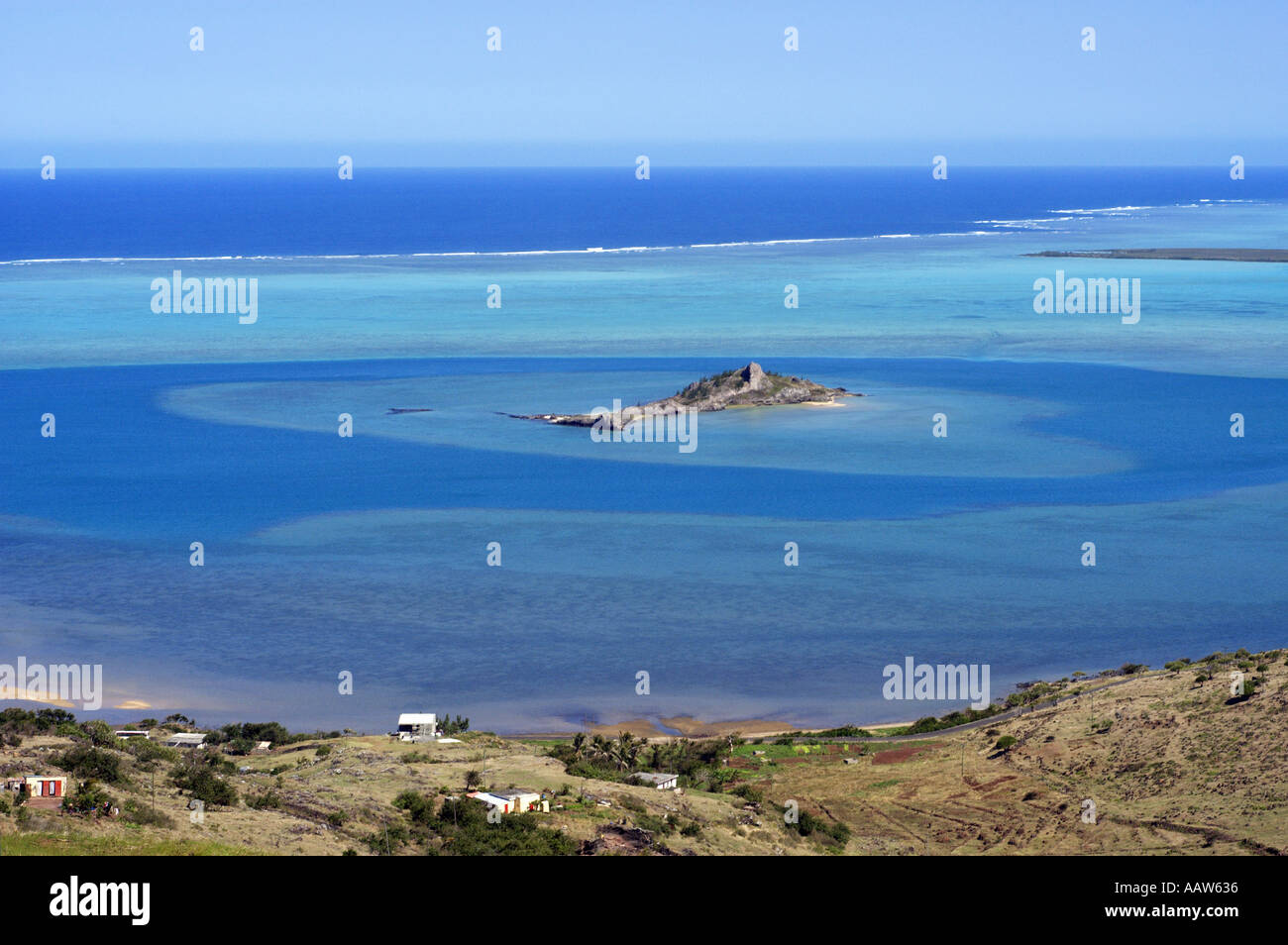 Hermitage island Stock Photo