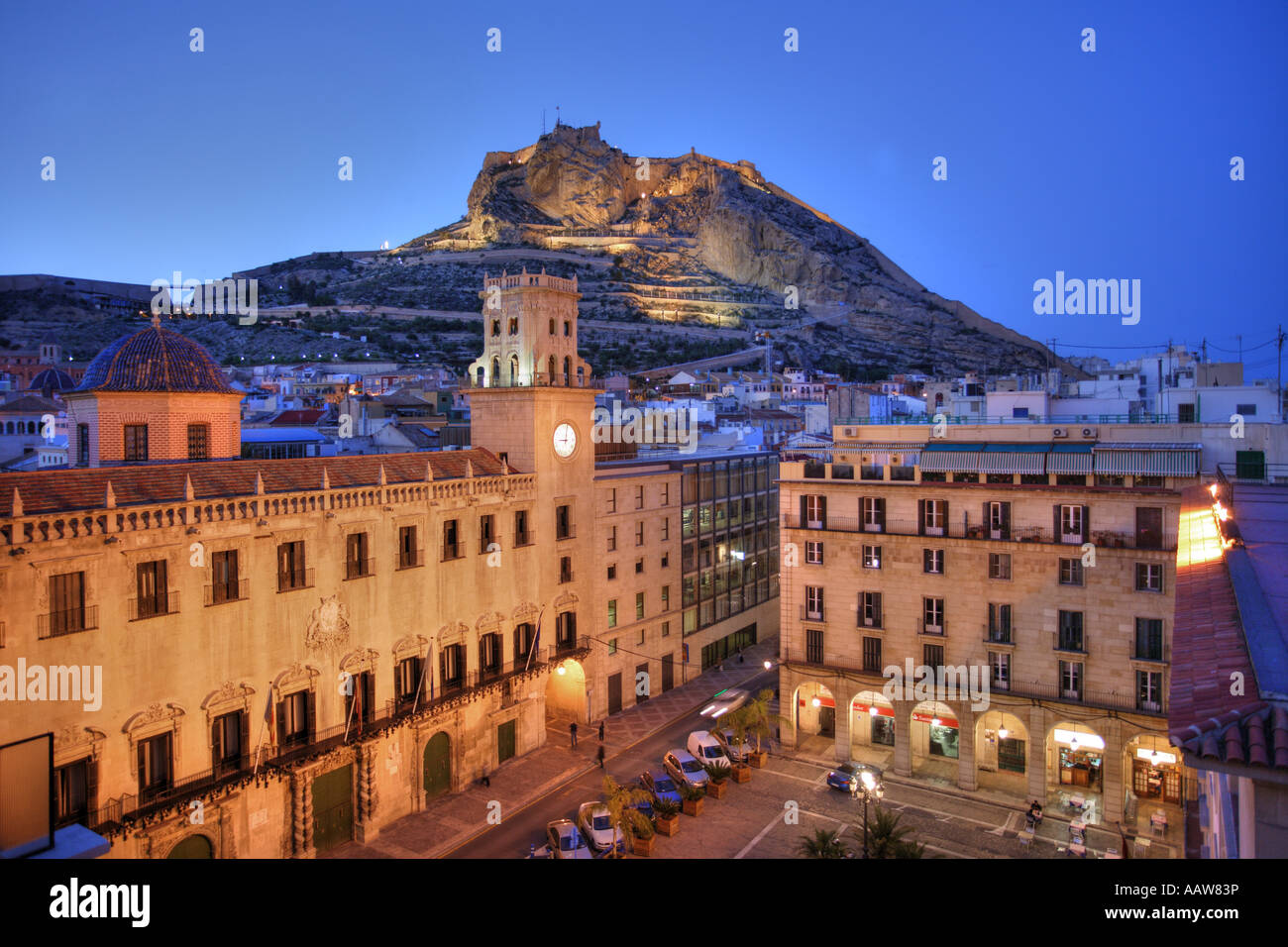 esp-spain-alicante-old-town-city-hall-anyuntamiento-and-monte
