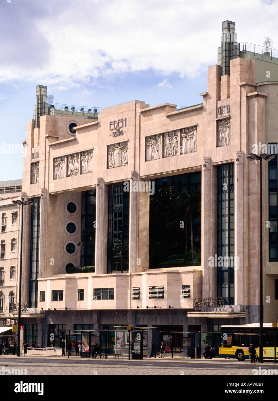 Eden Hotel Lisbon Portugal Stock Photo