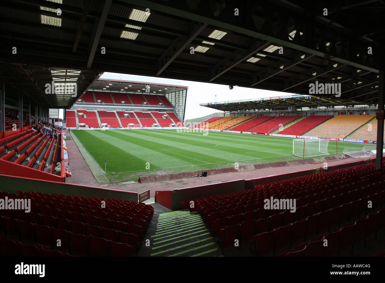 Pittodrie Stadium The Home Ground Of Aberdeen Football Club In 