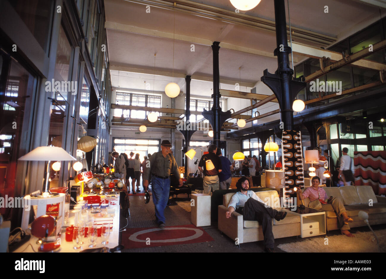 Flea market at the Schanzenviertel Quarter, Hamburg, Germany Stock Photo 2366978 Alamy