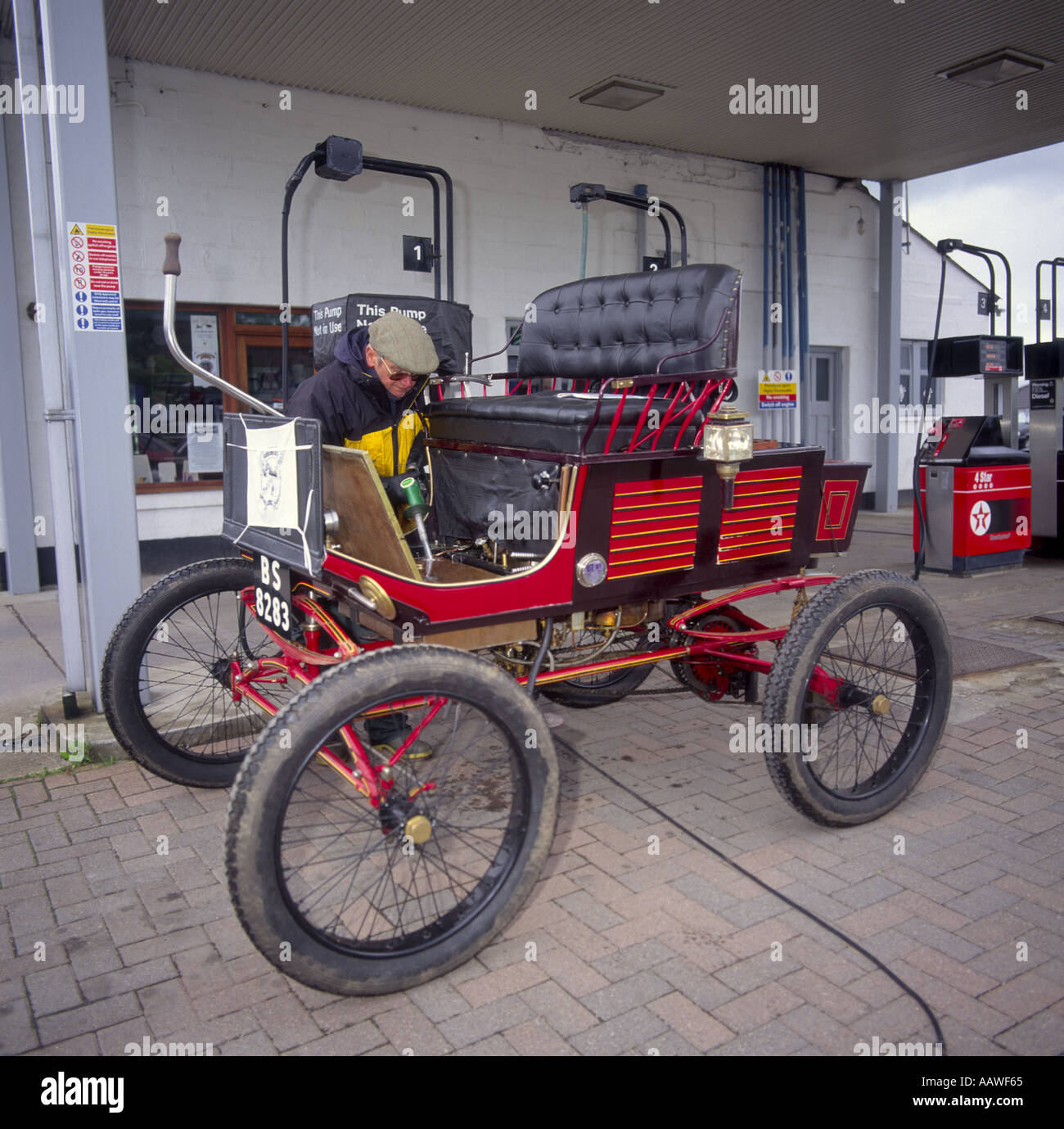 Steam Driven Car Stock Photo Alamy