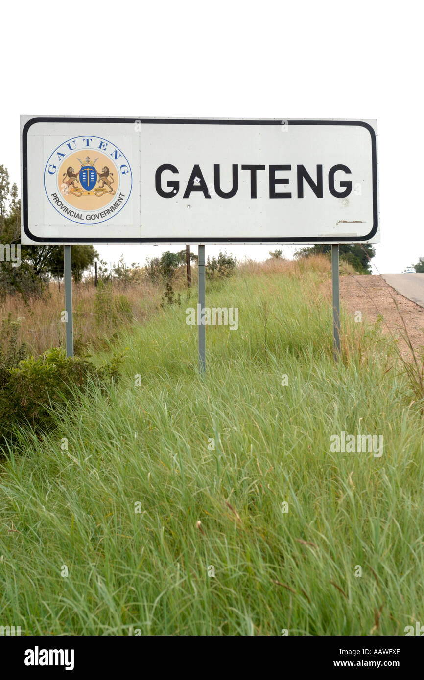 Gauteng road sign hires stock photography and images Alamy