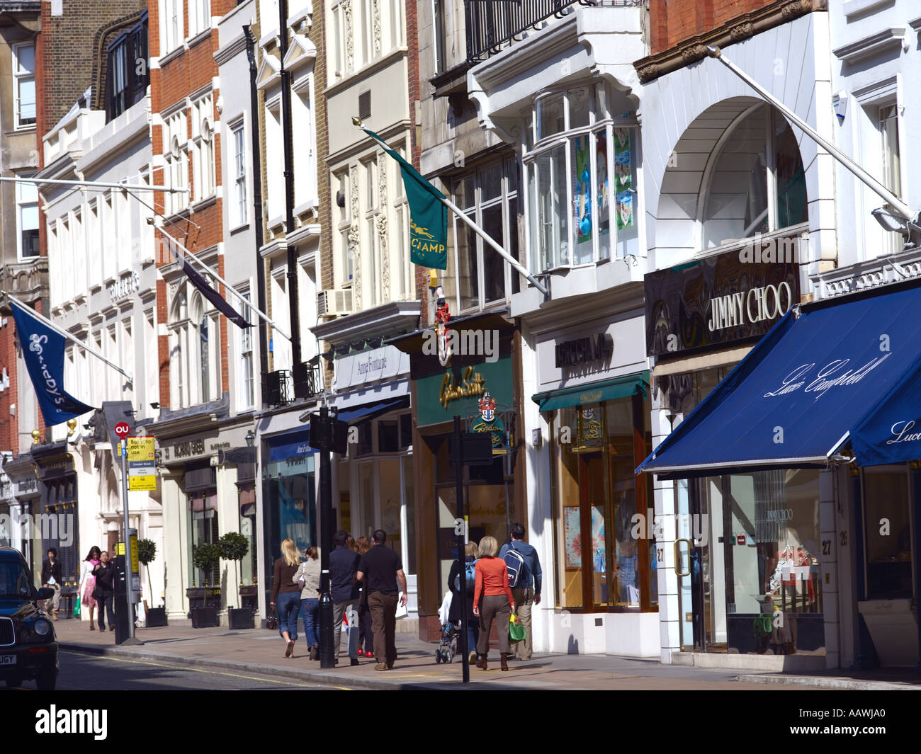 Bond Street, Shops Stock Photo - Alamy
