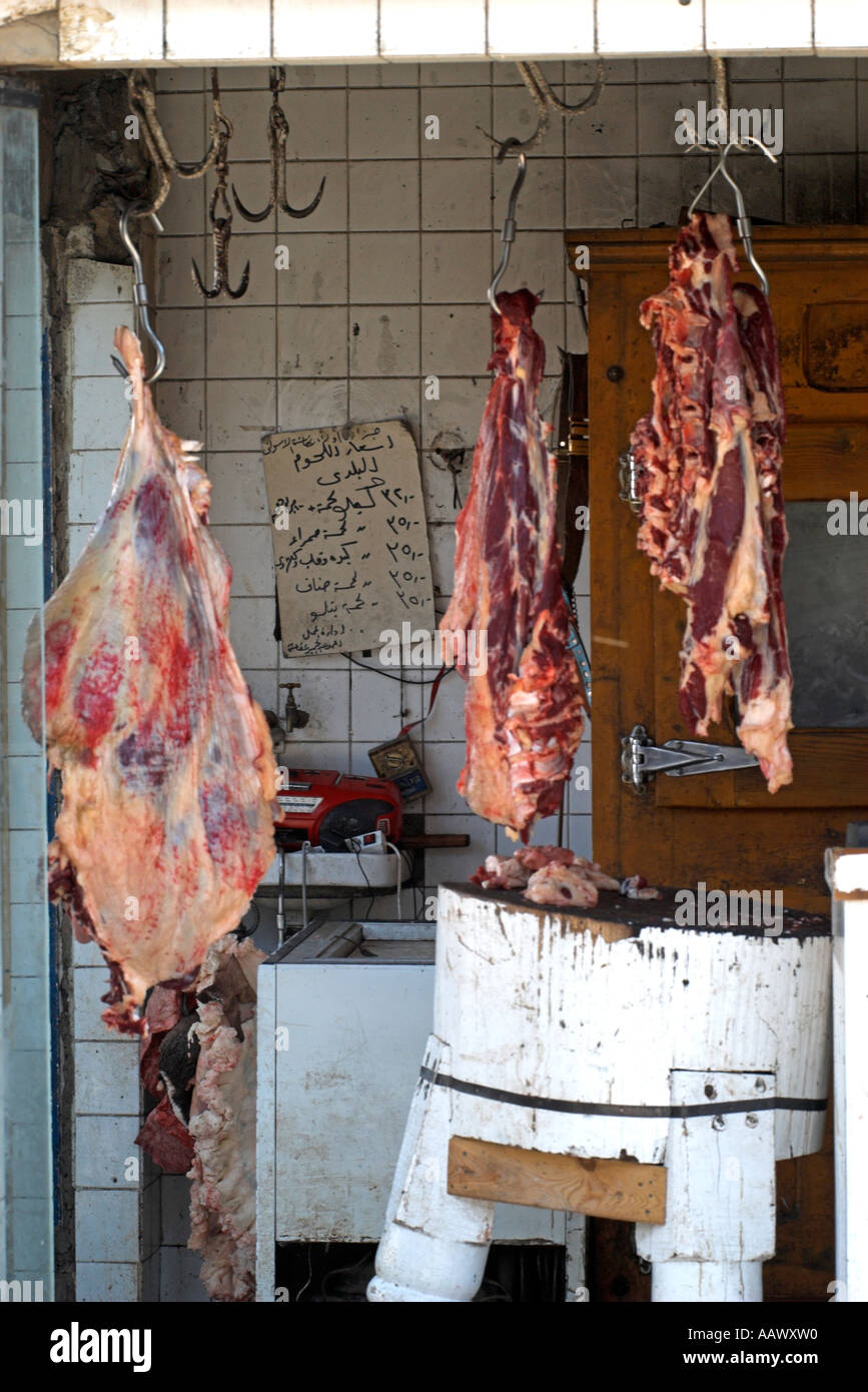 Raw meat hang freezer hi-res stock photography and images - Alamy