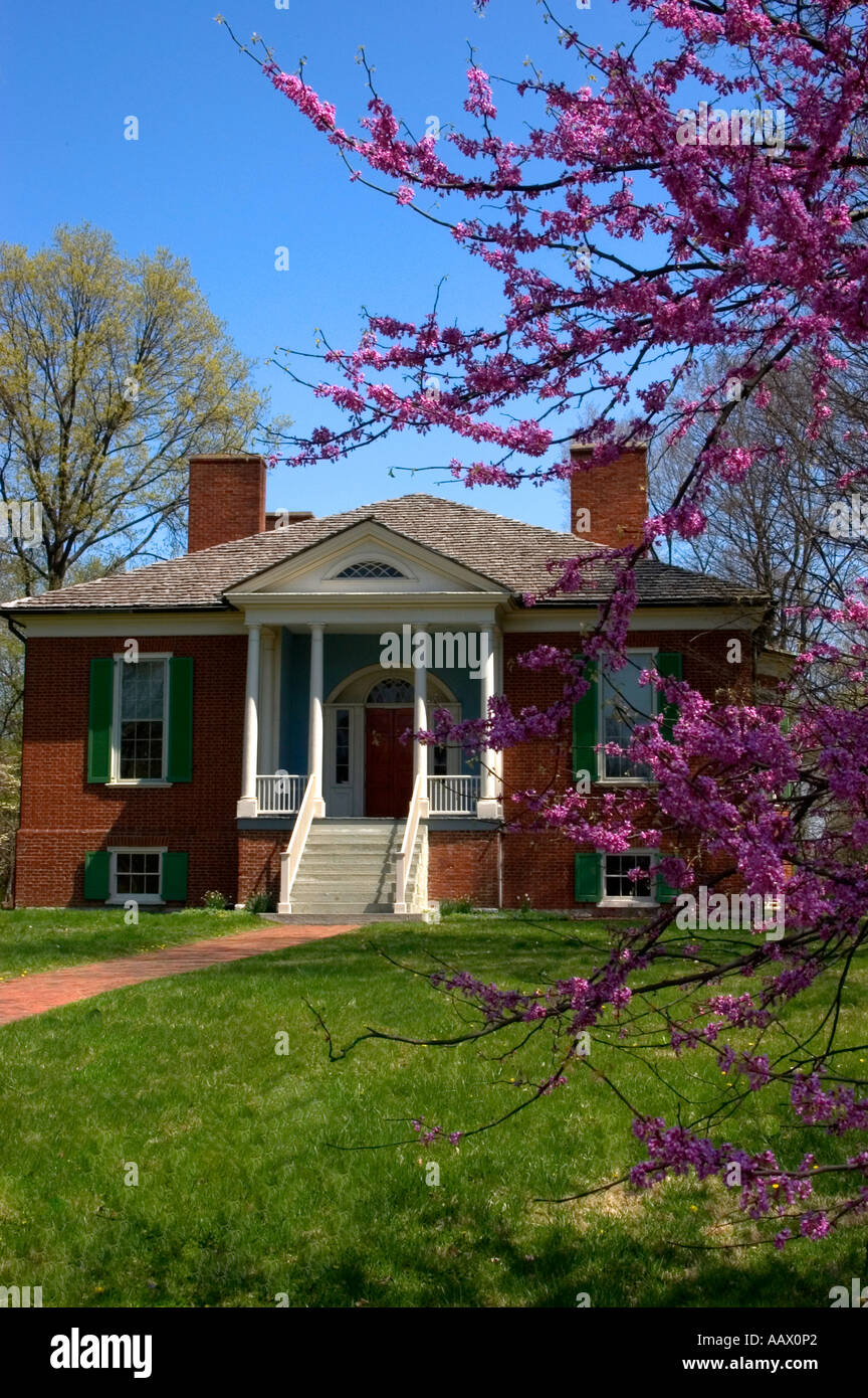 Farmington Historic Home in Louisville Kentucky Stock Photo