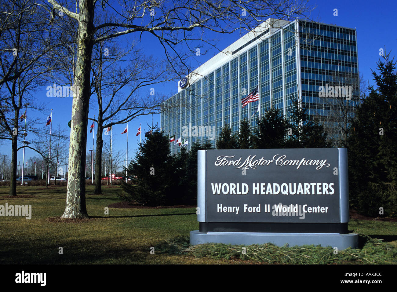 Michigan Detroit The headquarters for the Ford Motor Company Stock Photo -  Alamy
