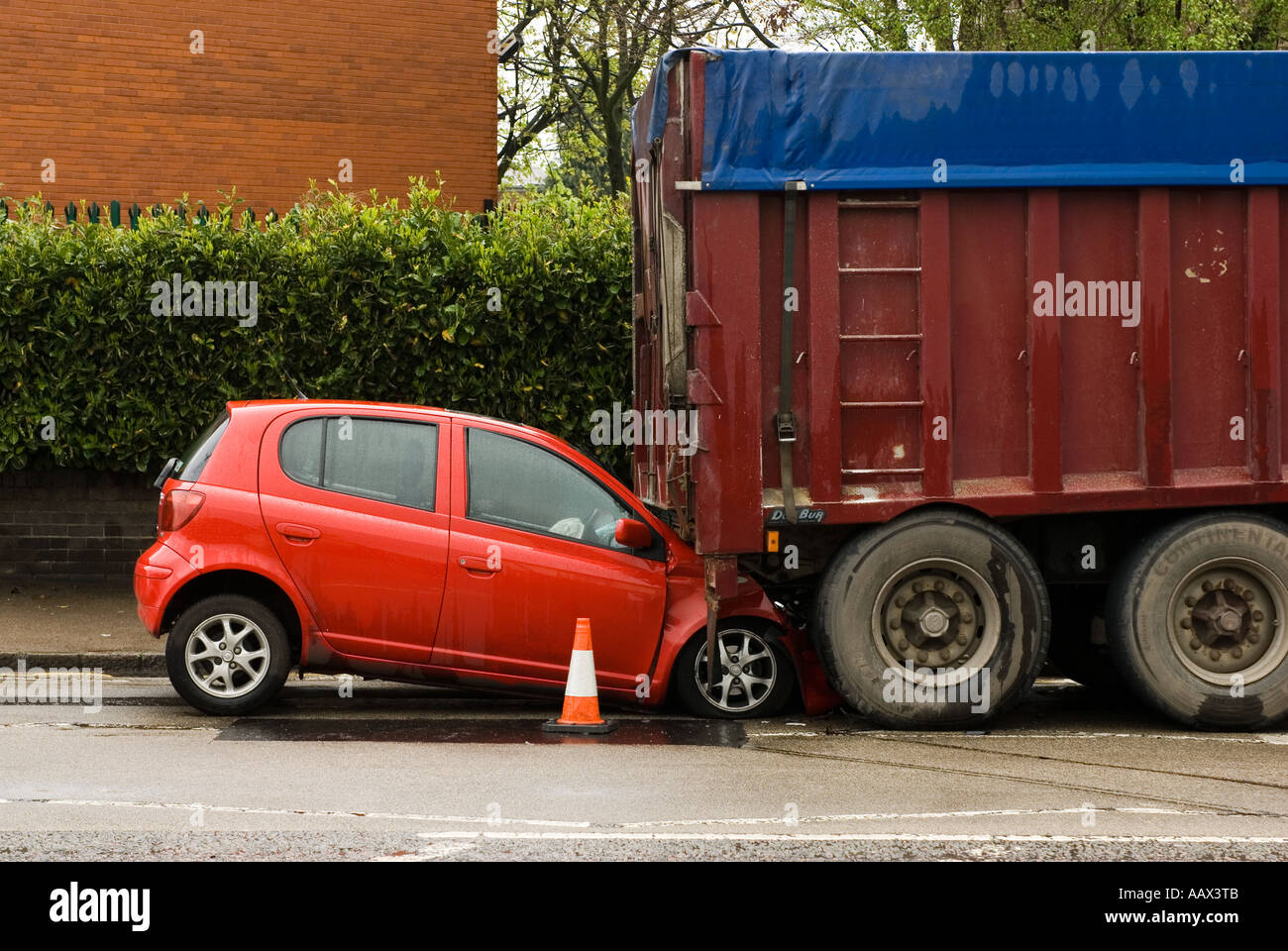 Road traffic accident rta stock photo alamy