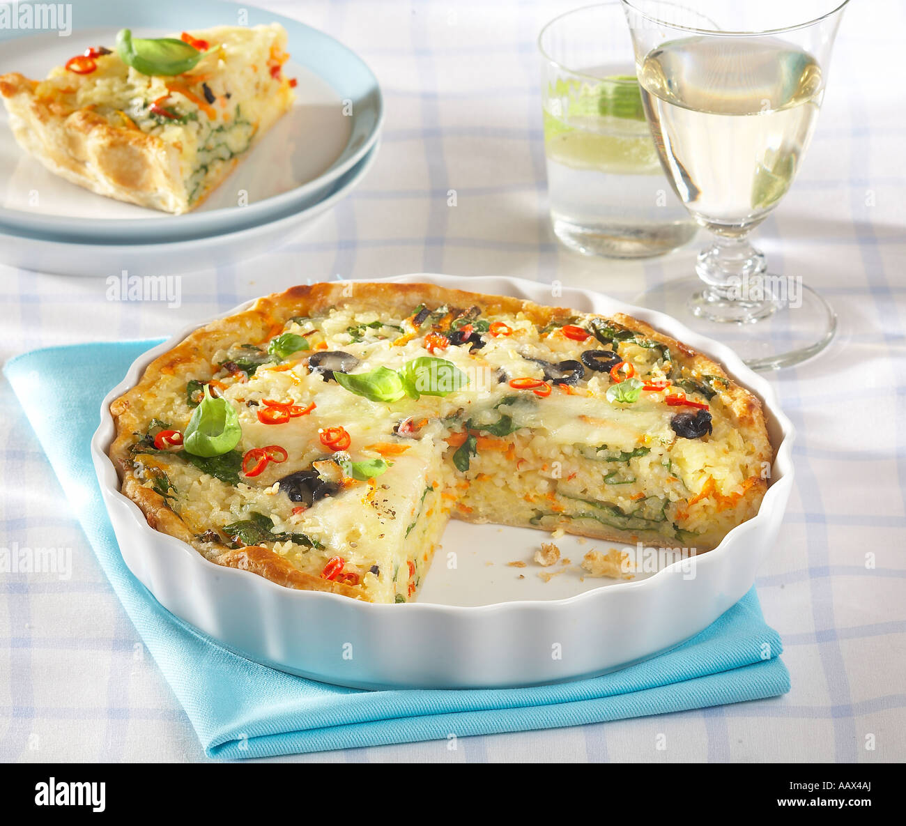 Fine Rice Cake step by step Stock Photo - Alamy