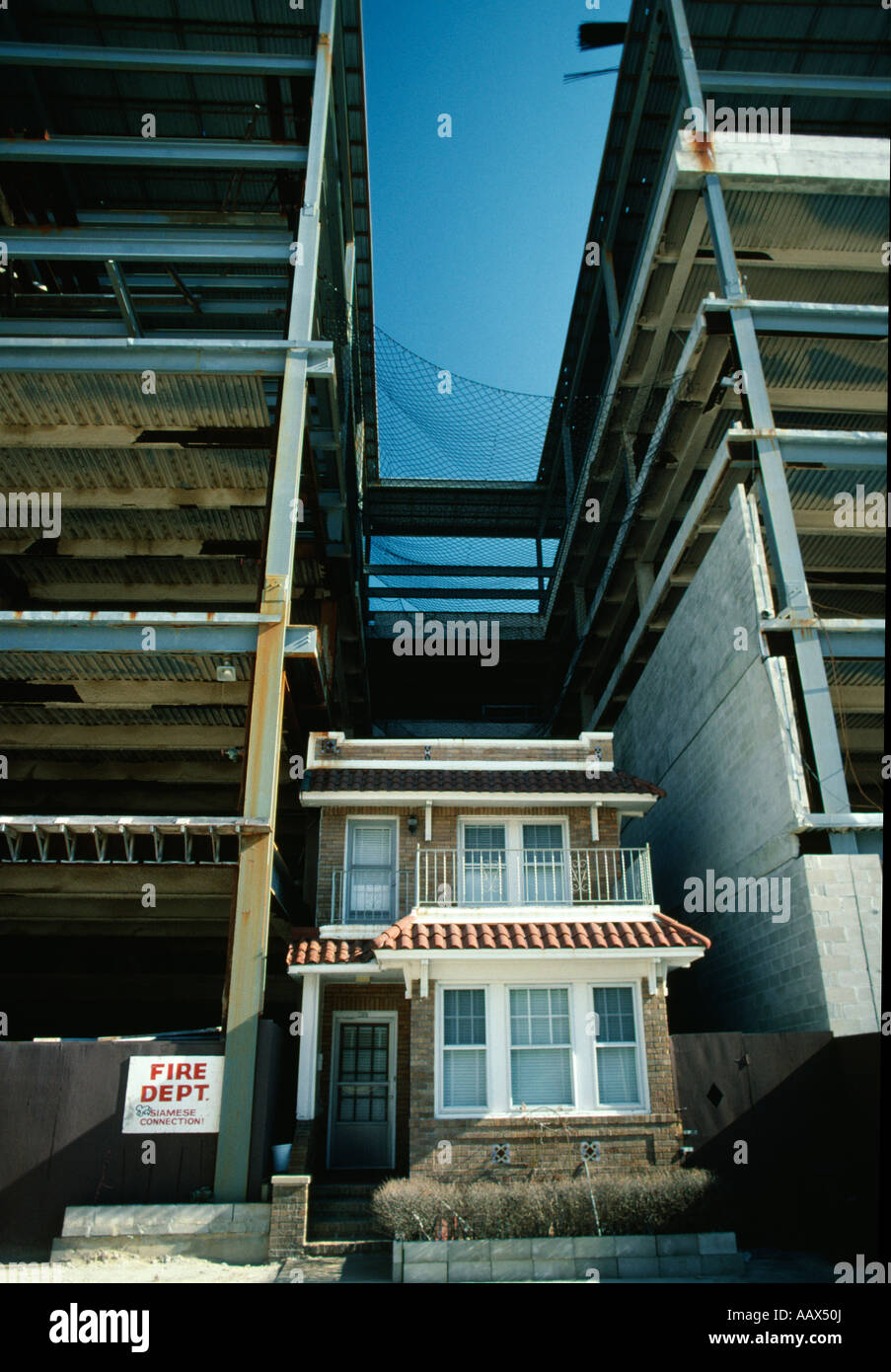 House and construction Atlantic City NJ Stock Photo Alamy