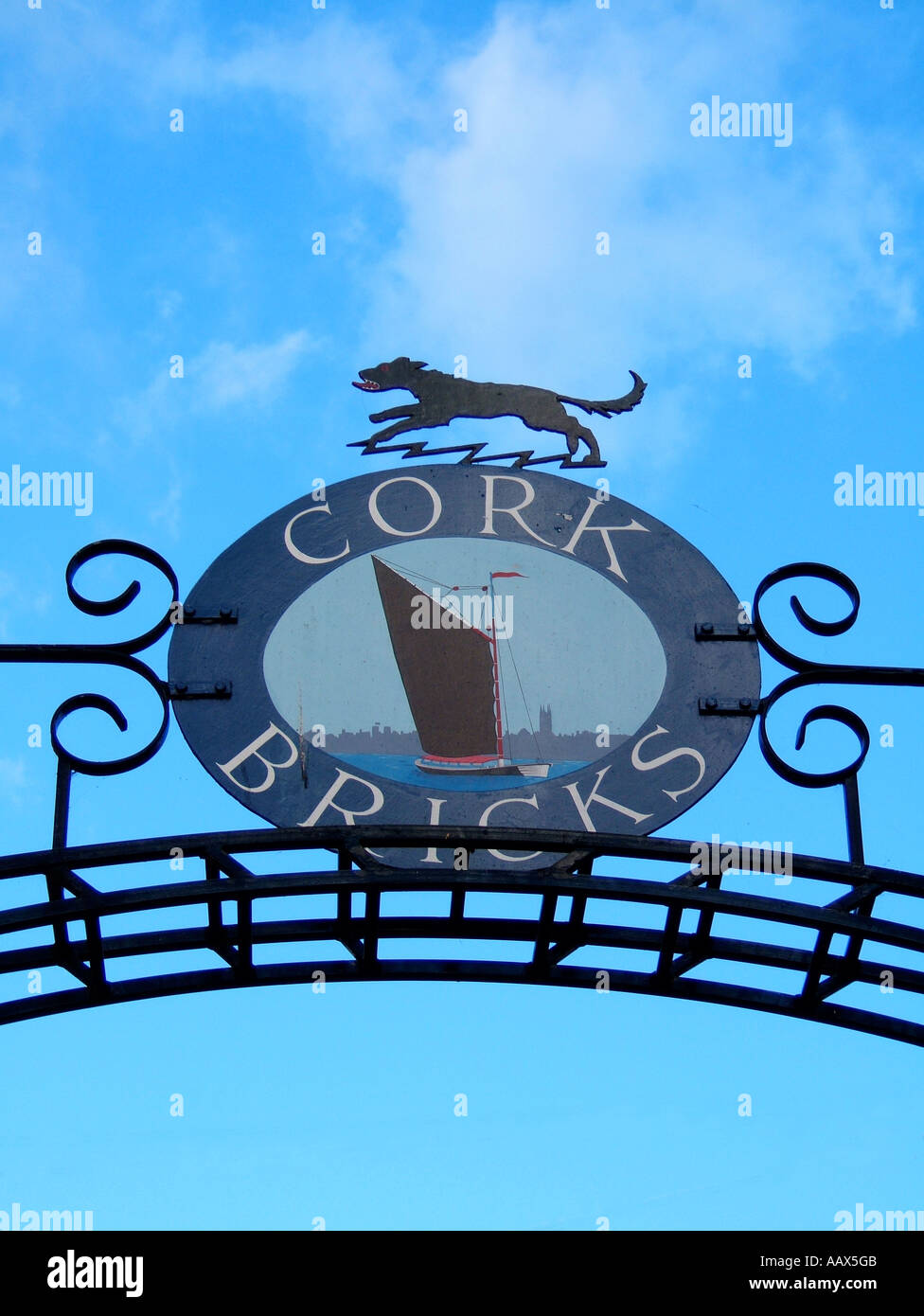 Bungay Black Dog Stock Photo Alamy