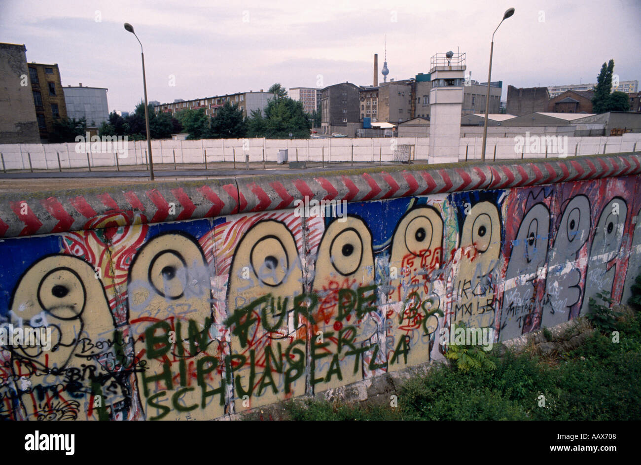 No Mans Land Berlin Wall Stock Photos & No Mans Land Berlin Wall Stock