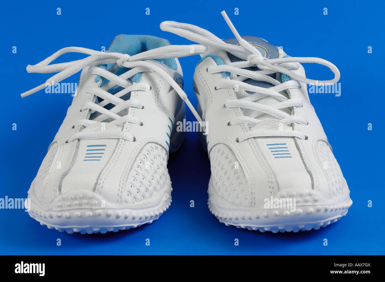 white colour running shoes
