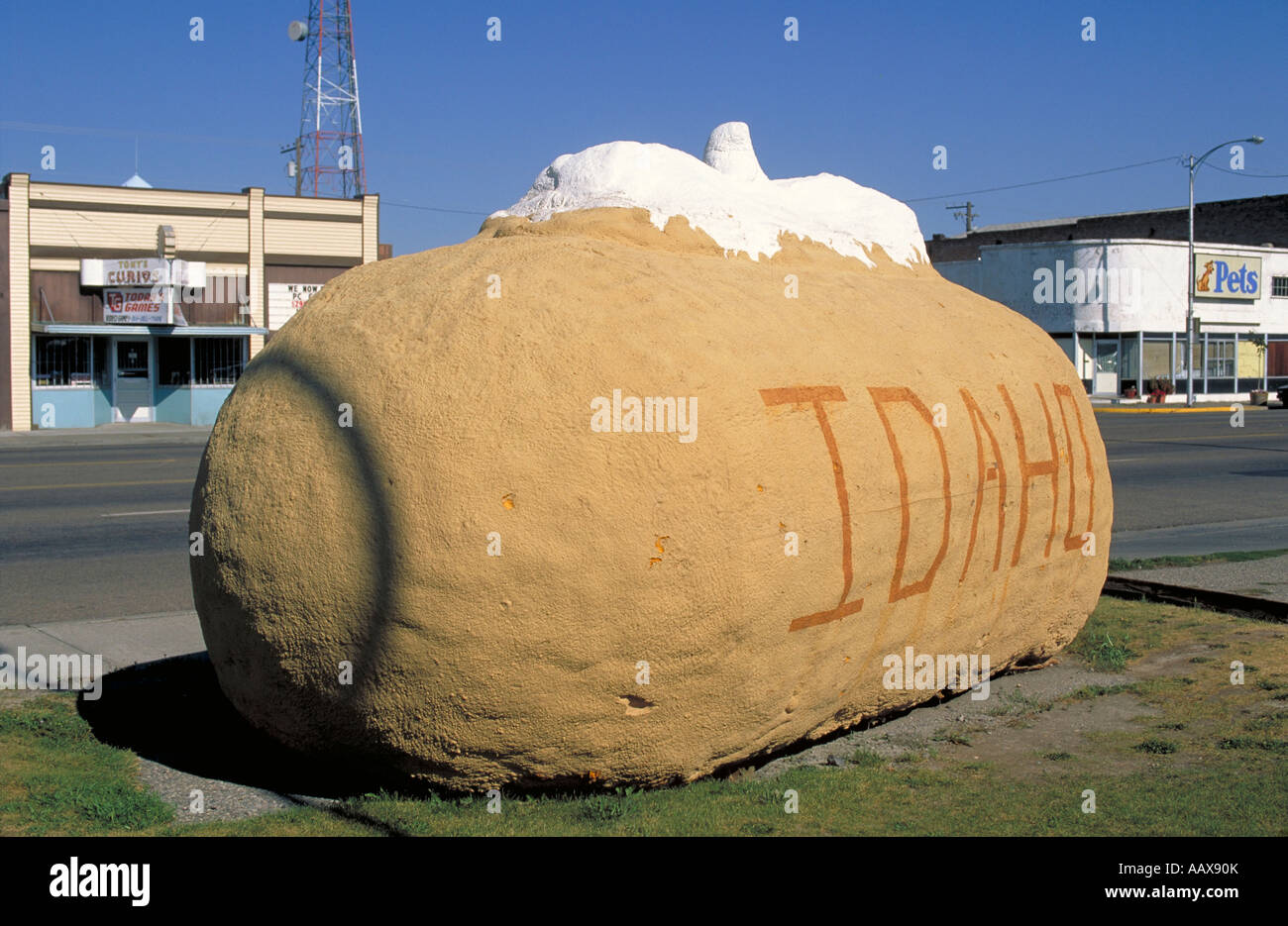 Elk262 3406 Idaho Blackfoot Idaho Potato Expo Stock Photo Alamy