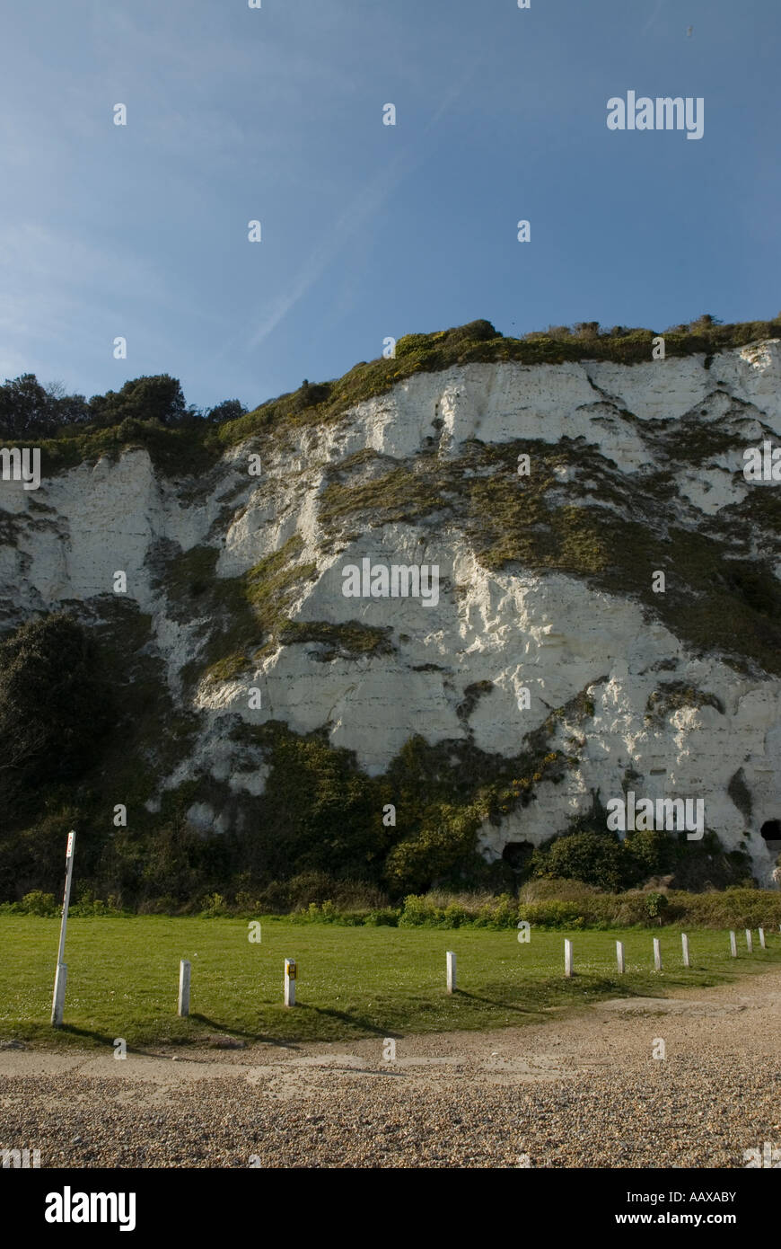 White Cliffs at St Margaret's Bay Stock Photo Alamy