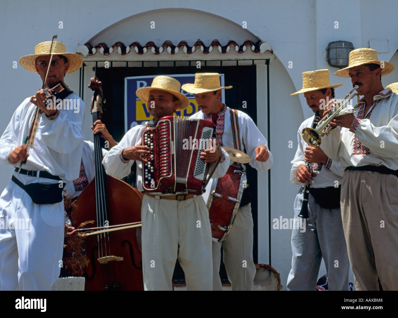 Spanish Musicians Marbella Spain Europe Stock Photo - Alamy
