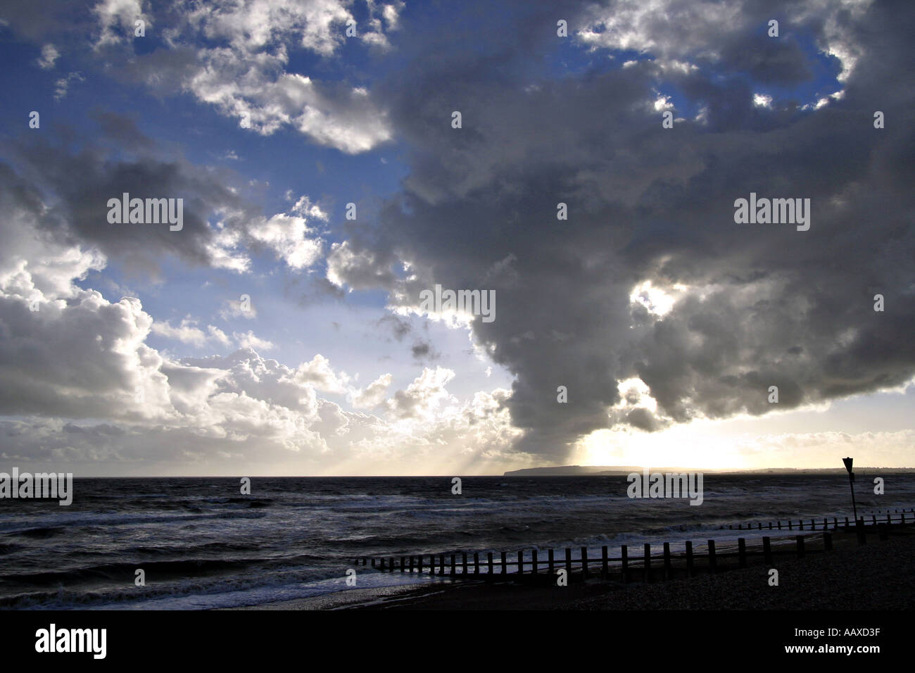 clouds convection precipitation rainfall moisture atmosphere weather system climate changeable changable unpredictable fickle st Stock Photo