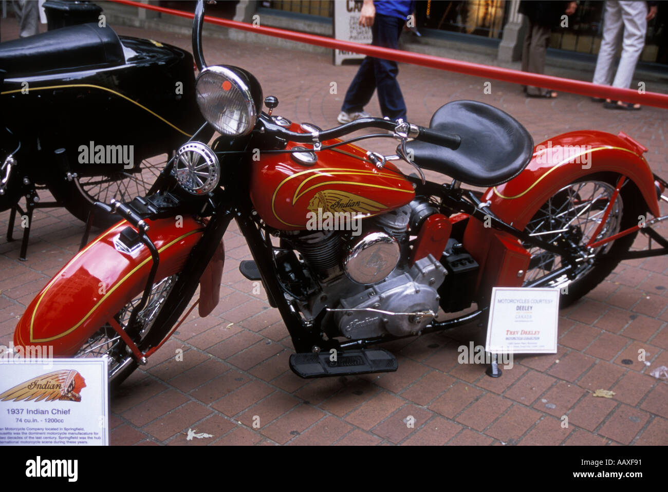 Indian chief vintage motorcycle hi-res stock photography and images - Alamy