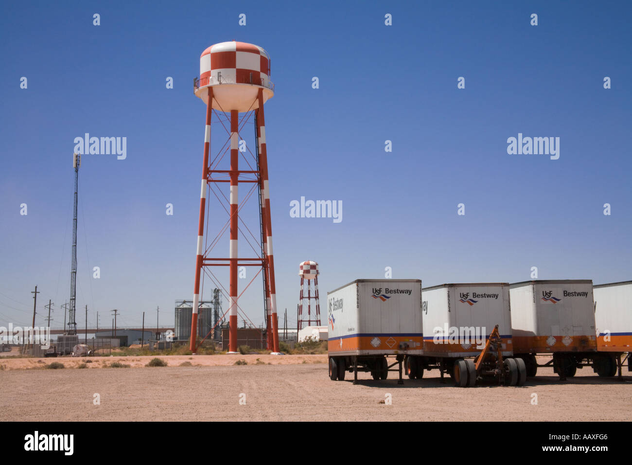 Water Tower Yuma California United States of America Stock Photo Alamy