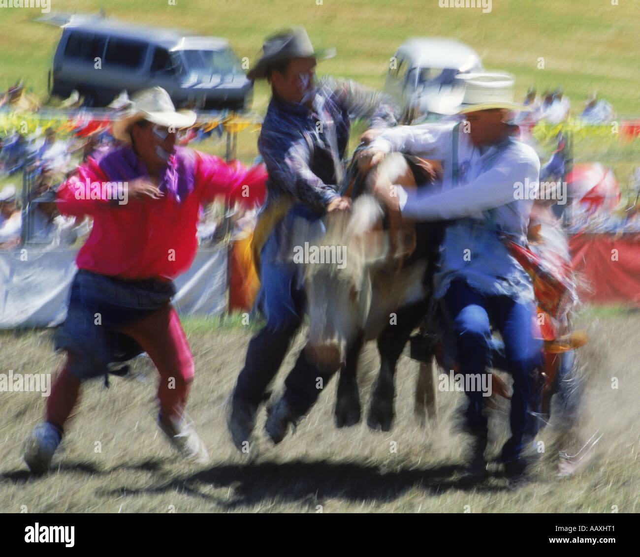 Rodeo clowns hi-res stock photography and images - Alamy