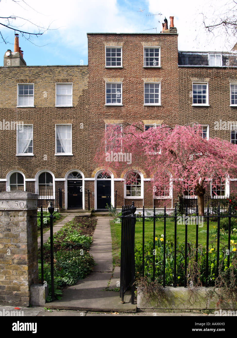 Georgian Town house, Camberwell grove Stock Photo - Alamy