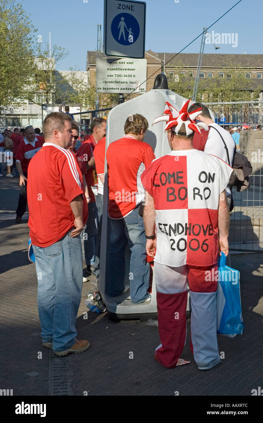 Uefa Cup Final 2006 Middlesbrough 0 Sevilla 4 Stock Photo