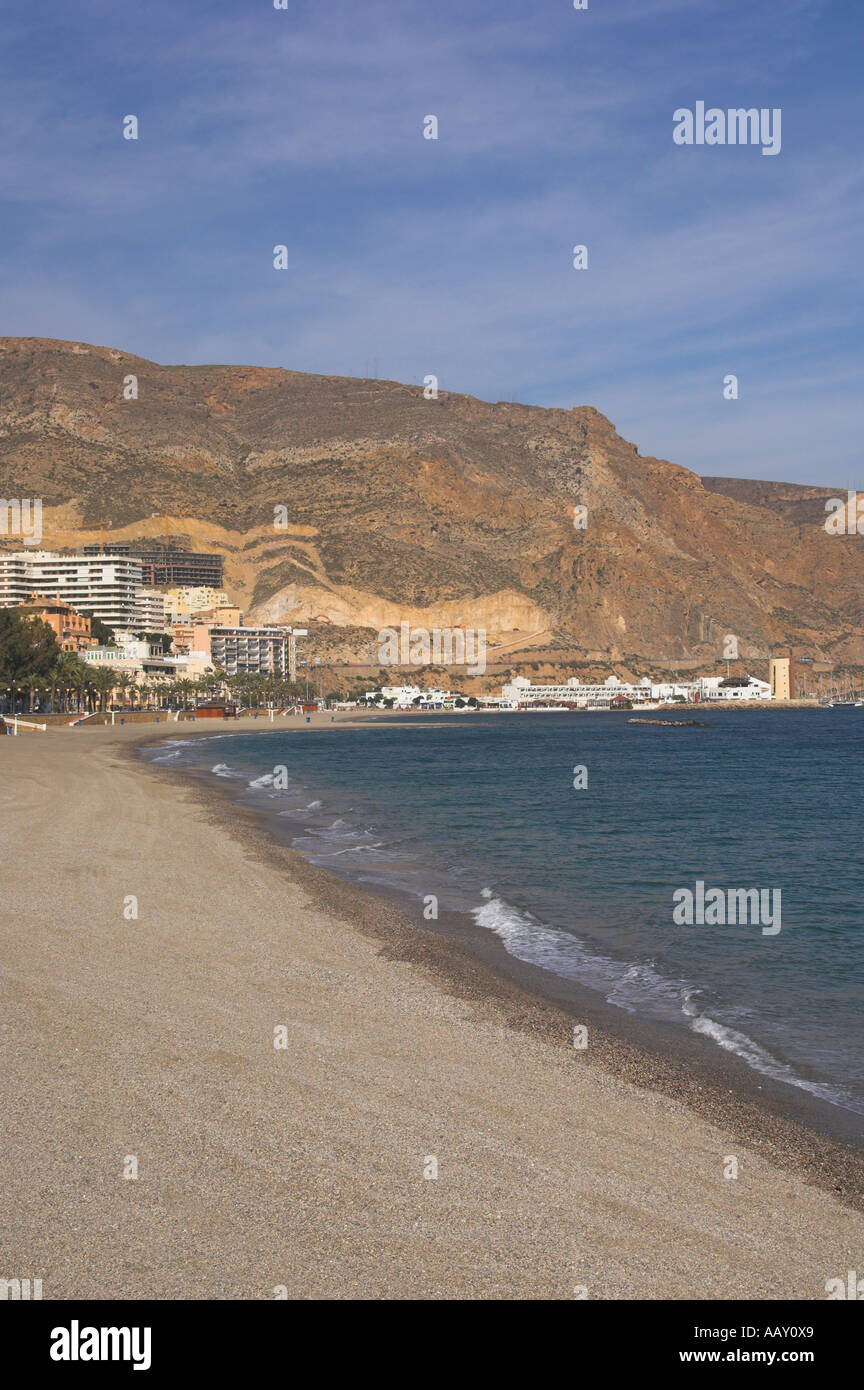 Europe Spain Almeria Aguadulce beach Stock Photo - Alamy
