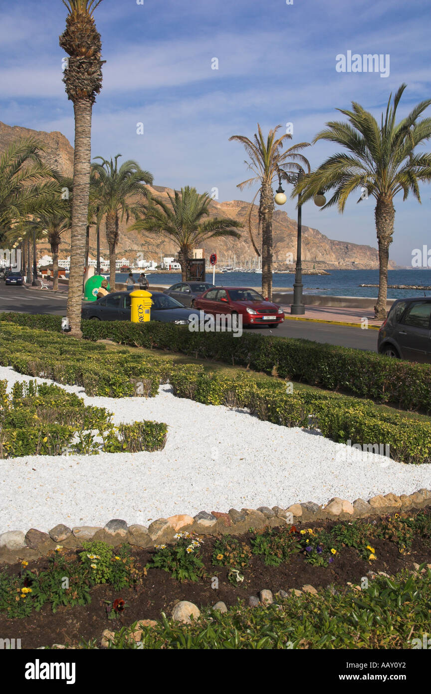 Europe Spain Almeria Aguadulce harbour Stock Photo - Alamy