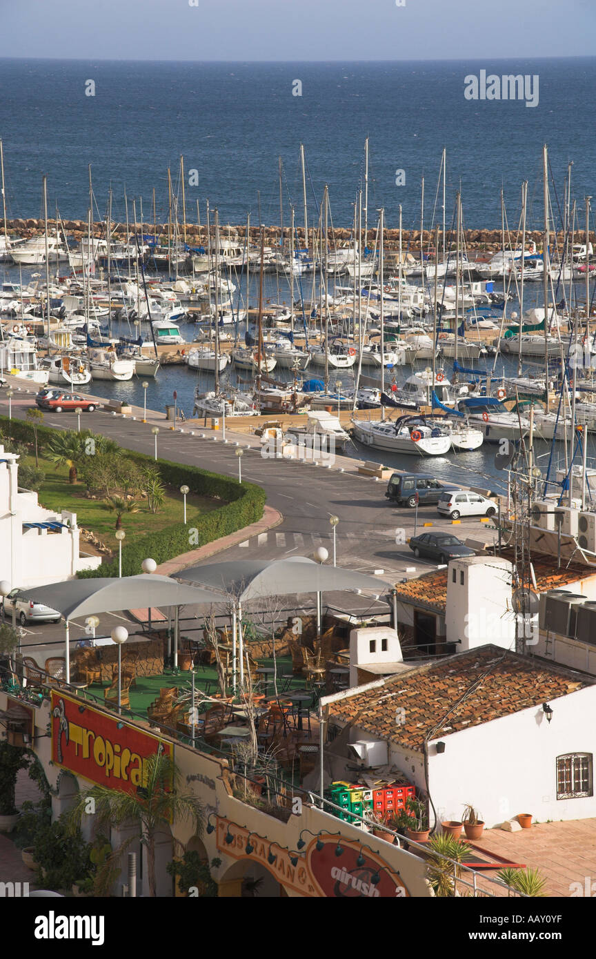 Europe Spain Almeria Aguadulce harbour Stock Photo Alamy