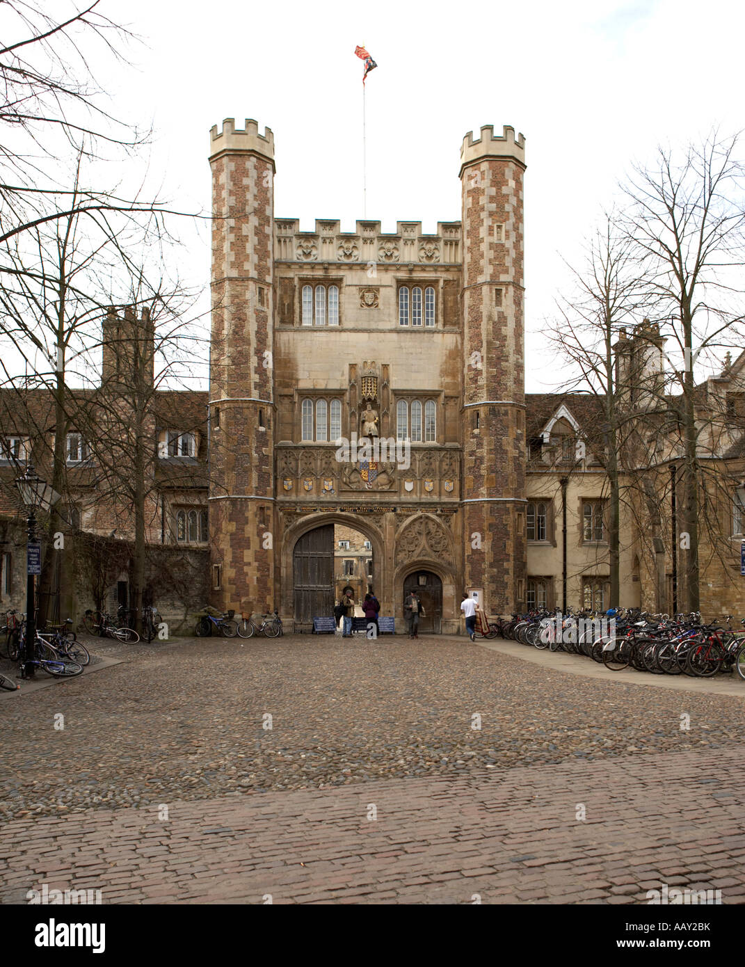 Trinity College Cambridge Stock Photo