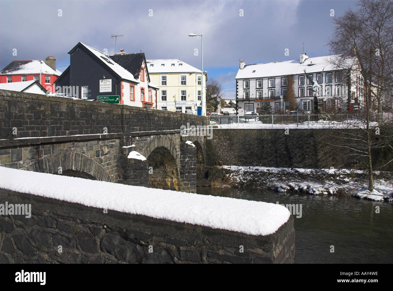 UK Wales Powys Llanwrtyd Wells Stock Photo Alamy
