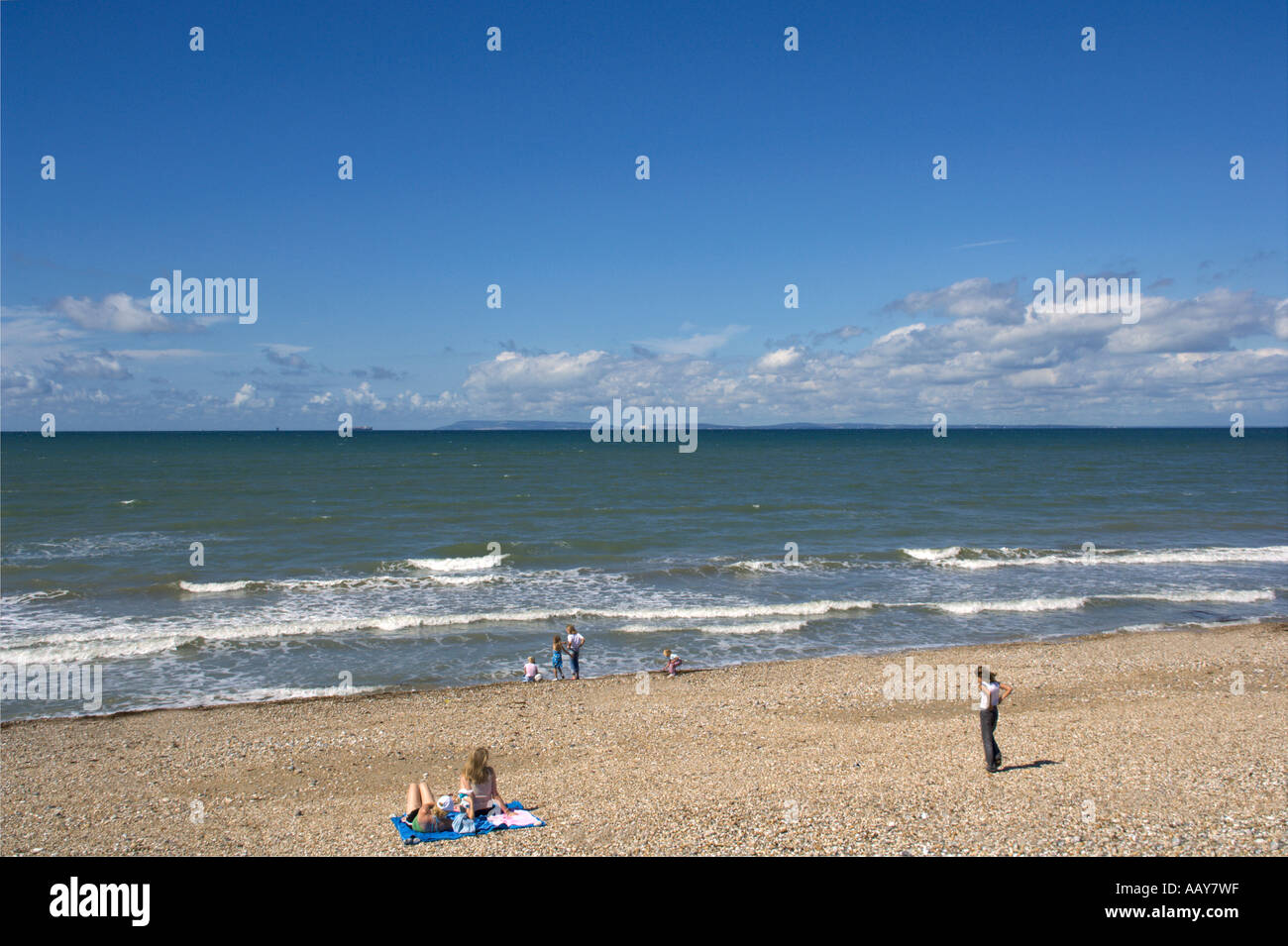 europe uk england sussex selsey beach Stock Photo Alamy
