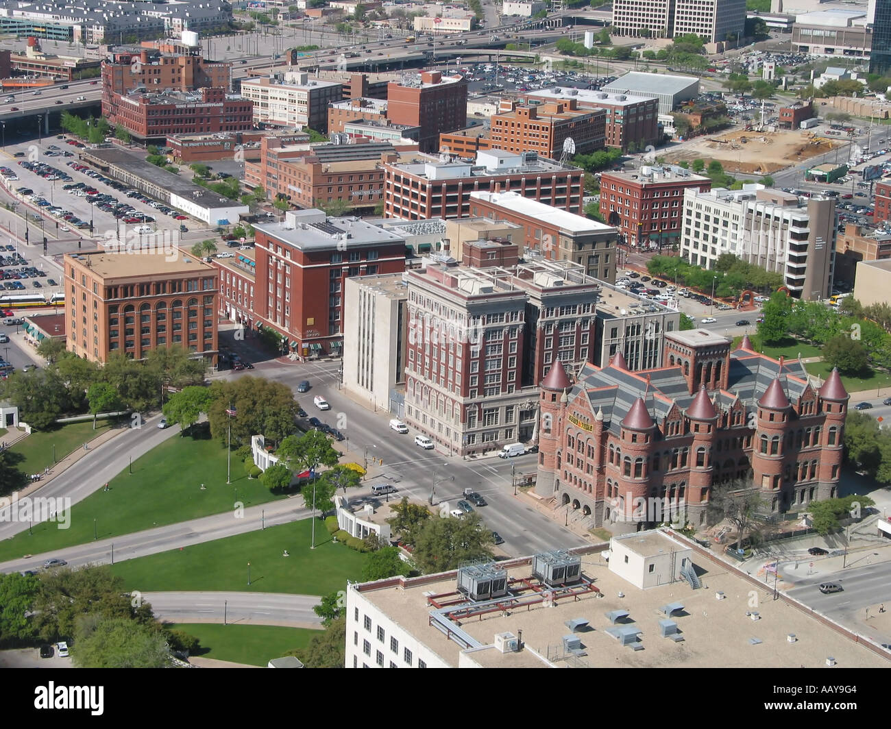 Sixth Floor Museum At Dealey Plaza Dallas Texas Stock Photo