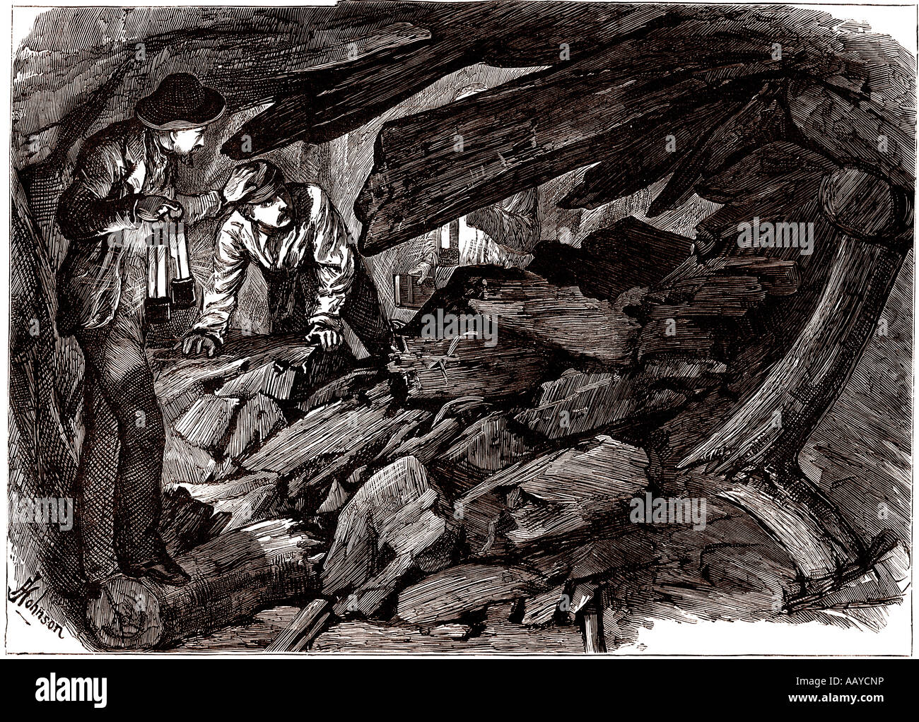 Mine timbers hires stock photography and images Alamy