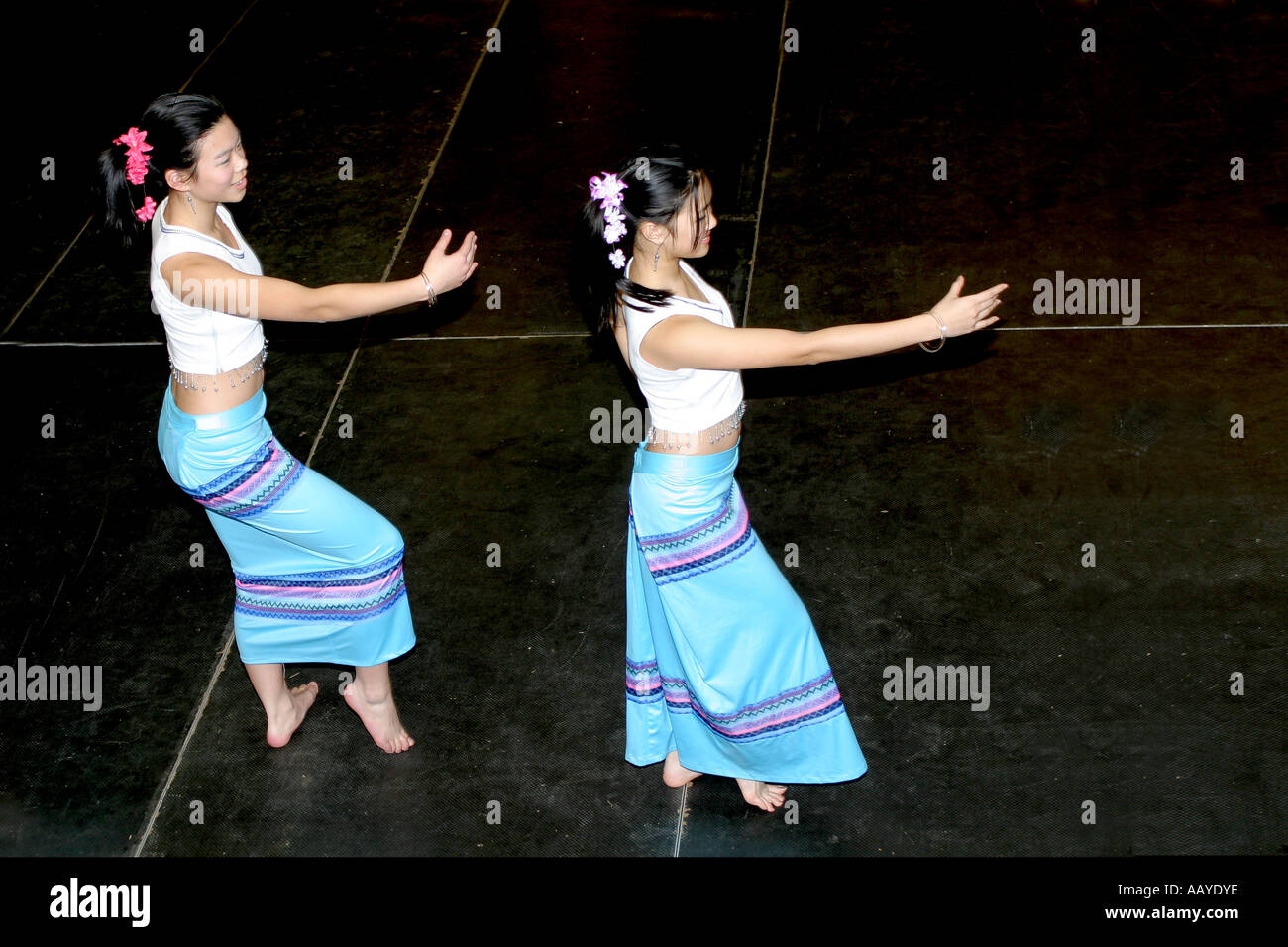 Japanese folk dance, mother country, Japan Stock Photo Alamy