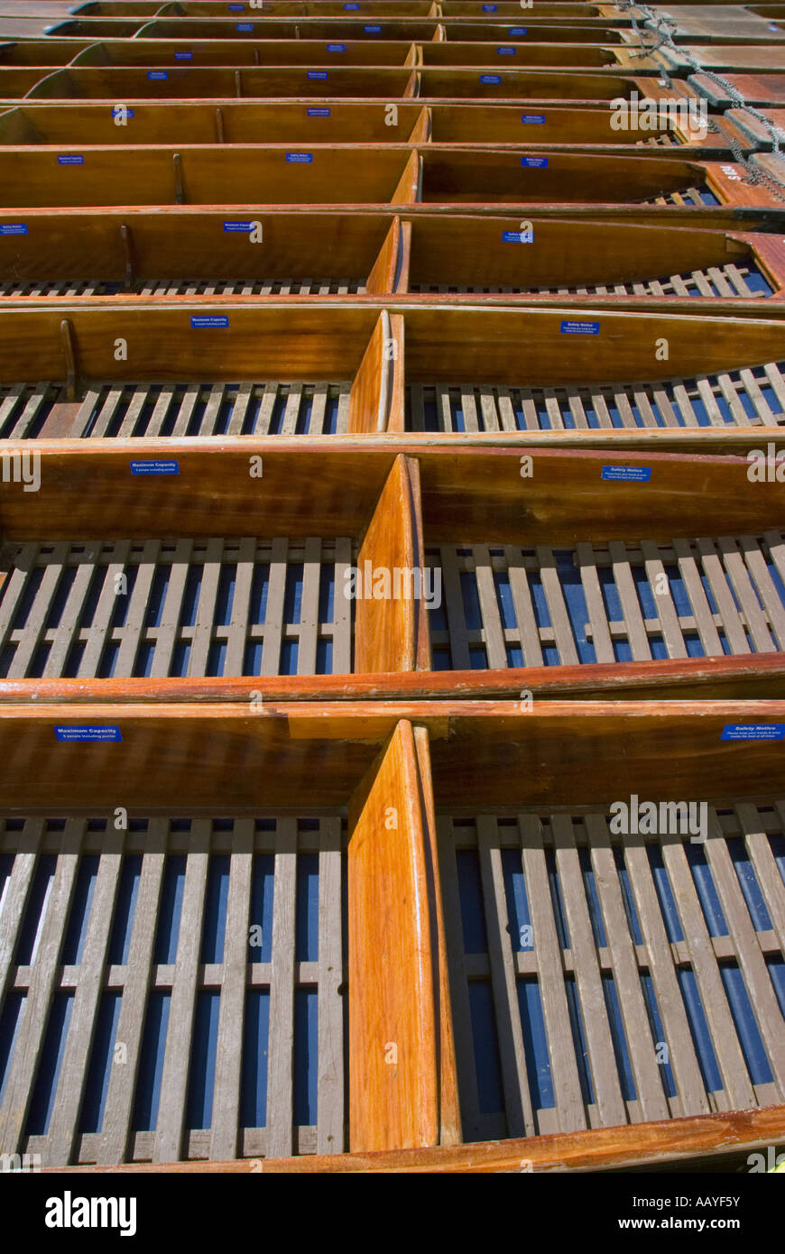 Punts Stock Photo
