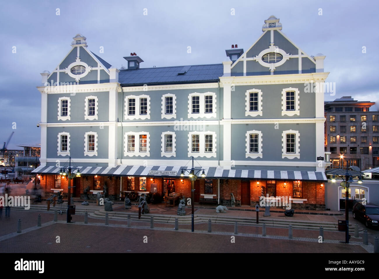 south africa cape town Victoria Albert waterfront historical habour office building Stock Photo