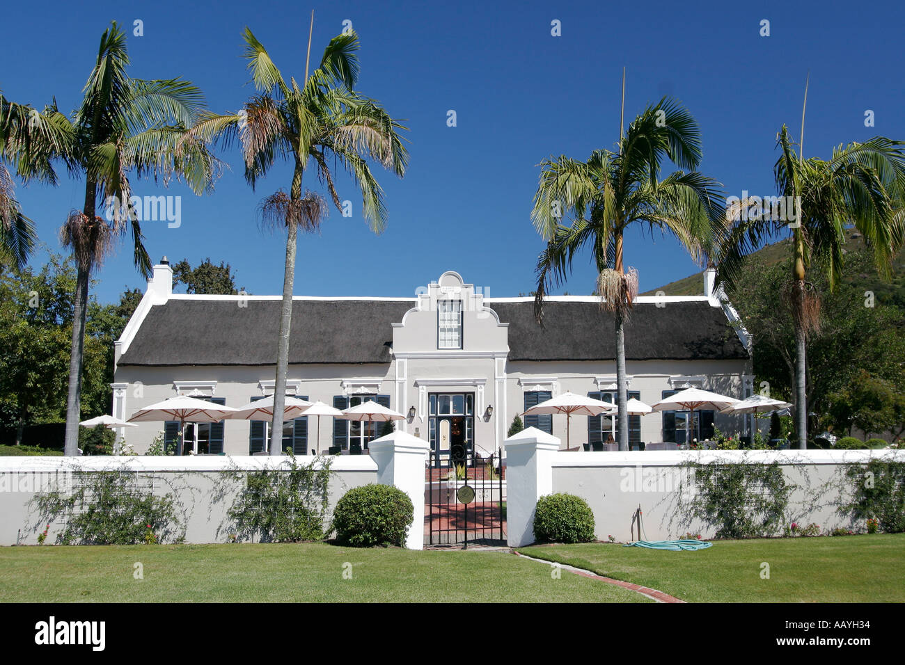 south africa Paarl Grande Roche wine estate and hotel Stock Photo